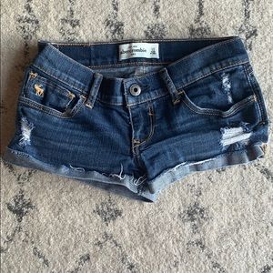 Abercrombie Kids Girls Denim Shorts, size 12